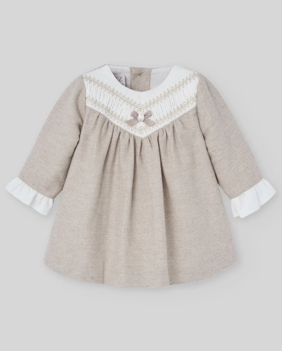 VESTIDO TELA ESPIGA "PONY"