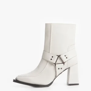 Pin-Up Boot Blanco