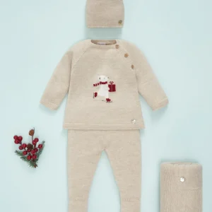 CONJUNTO JUBON Y POLAINA NAVIDAD