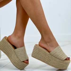 Sandalia plataforma plana Gaia