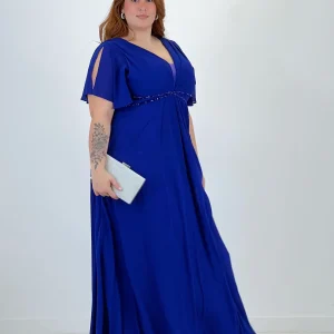 Vestido cintura pedrería Frida