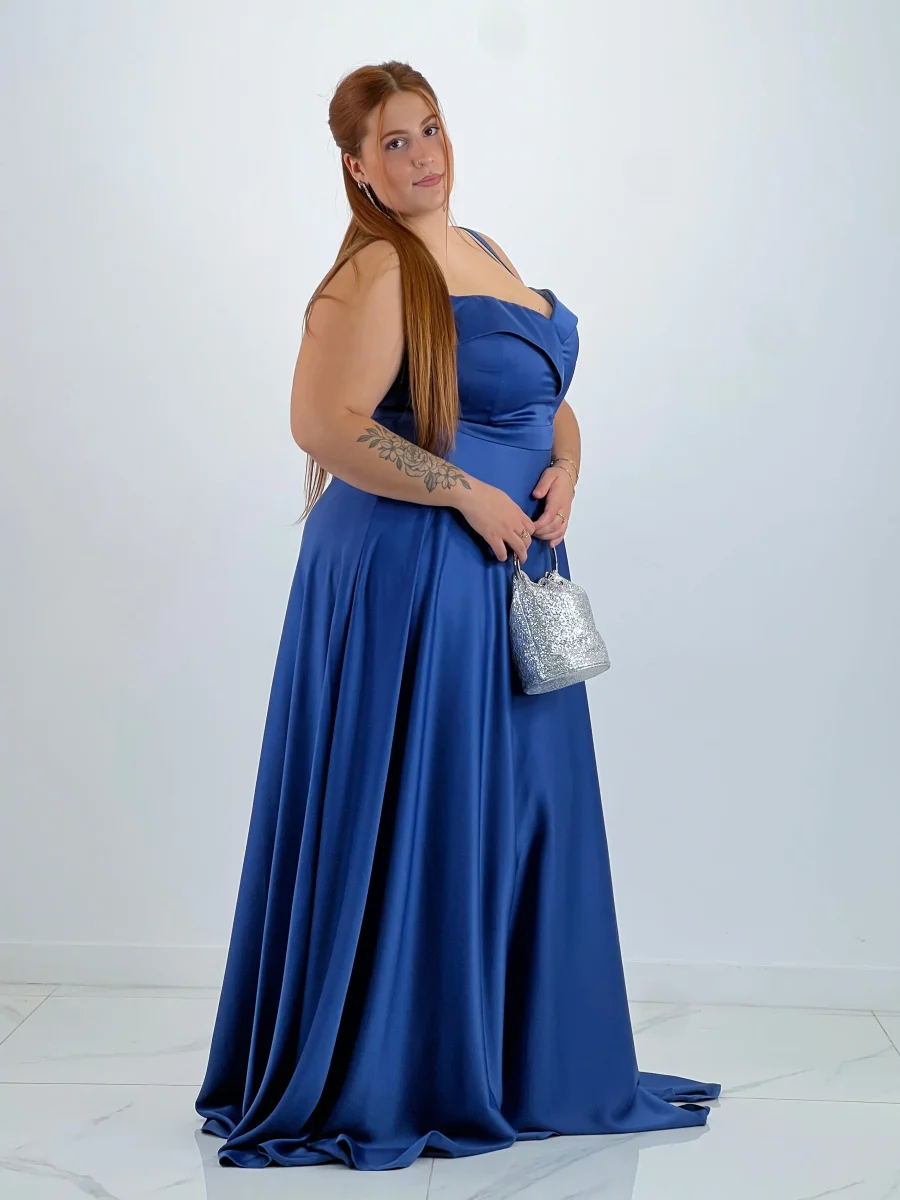 Vestido satinado Lua - Imagen 4