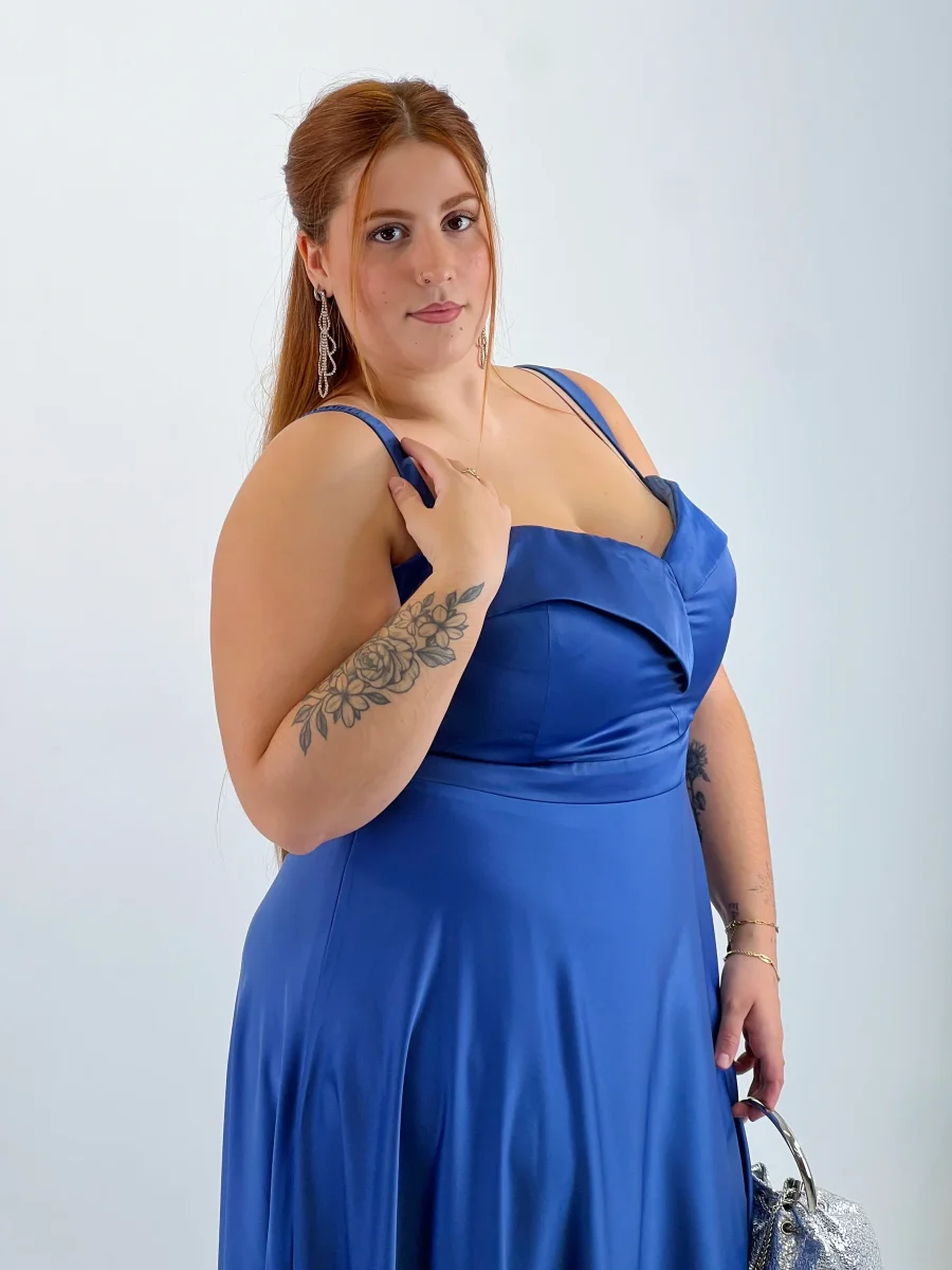Vestido satinado Lua - Imagen 5