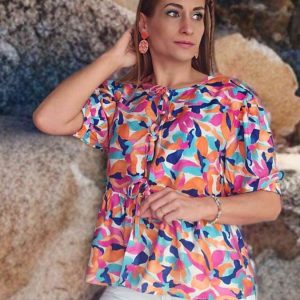 Blusa Vibrante Lazadas