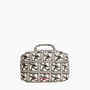 Neceser acolchado Quilted travel pouch