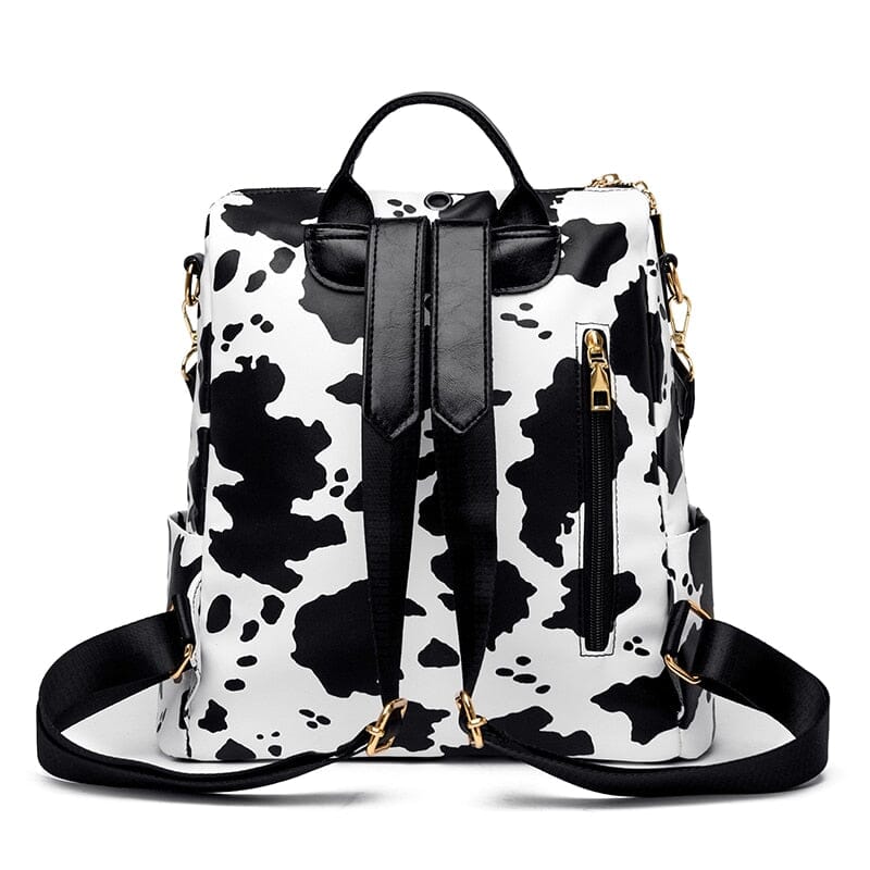 Leopard Print Backpack Purse - Imagen 6