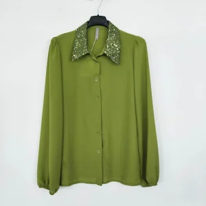 Blusa Lentejuelas | 2 modelos | Pailletten Damen Bluse