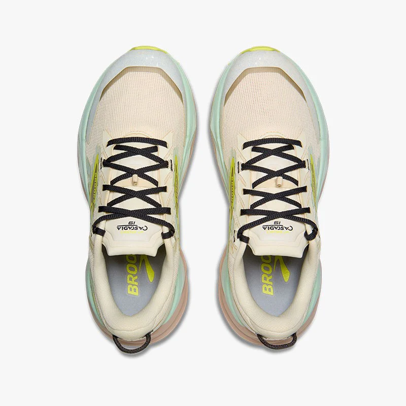 BROOKS CASCADIA 19 W COCONUT/MISTY BLUE - Imagen 5