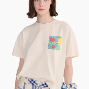 Camiseta cropped Bobo Gardening Time