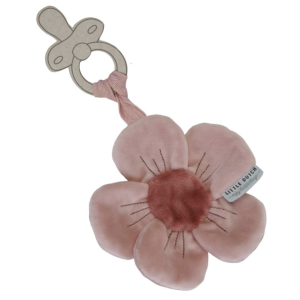 Chupetero Muselina flor. Little Dutch