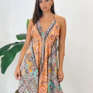 Vestido corto Boho Bali