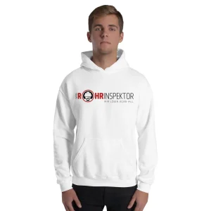 Unisex Hoodie - Swiss Rohrinspektor - Front Back Logo PT